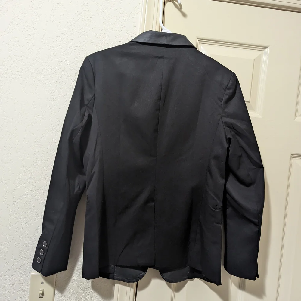 Topman Men's Black Blazer Skinny Fit Tux Tuxedo